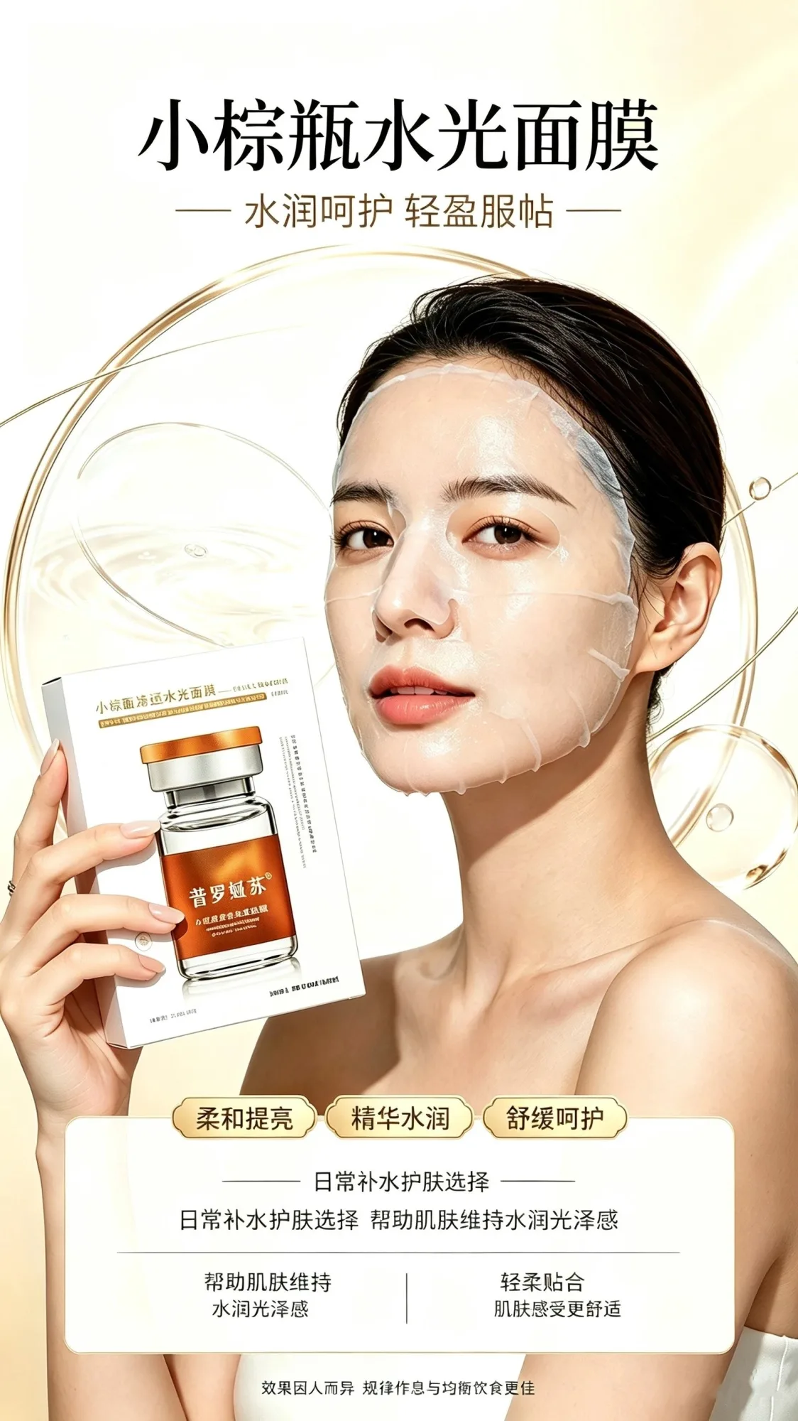 普罗娅苏小棕瓶水光面膜 图片 5
