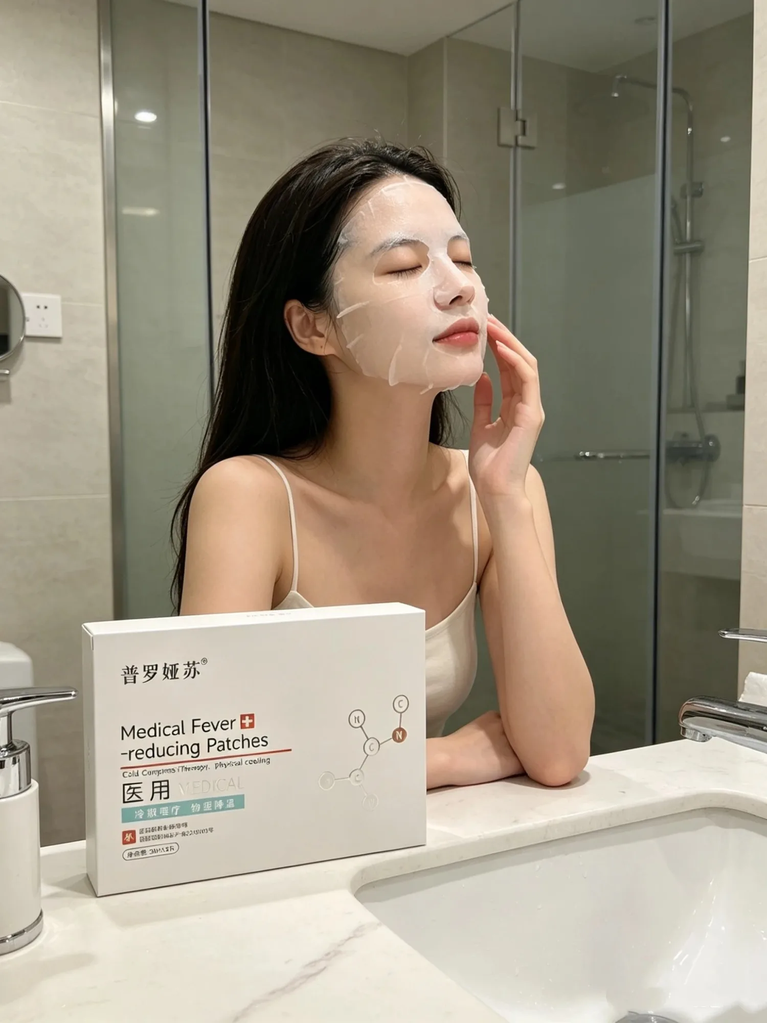 (新工厂)普罗娅苏(浅蓝色款)Y用面膜（补水，修护） 图片 8