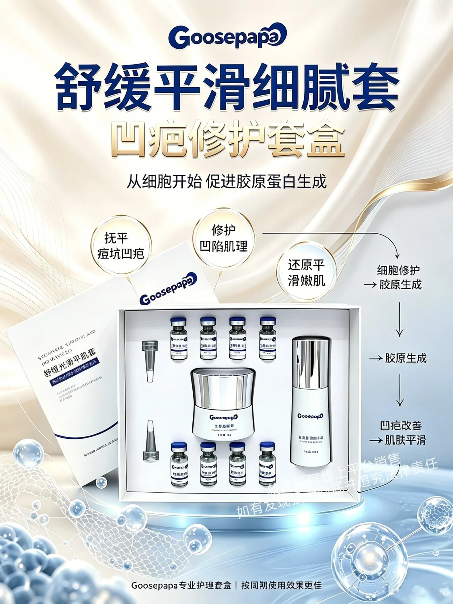 Goosepapa舒缓平滑细腻套（凹疤套） 图片 3