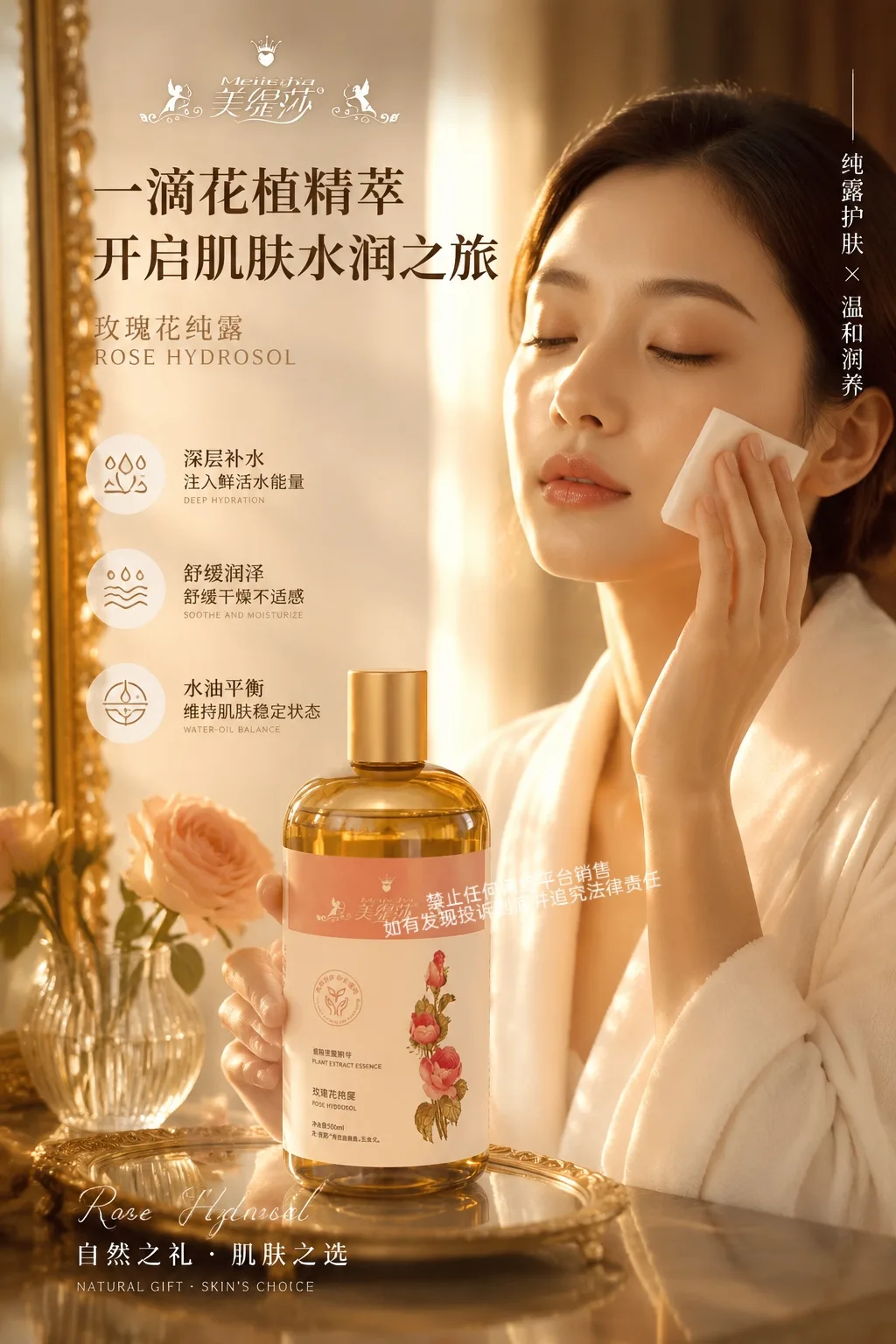 美缇莎玫瑰纯露 图片 6