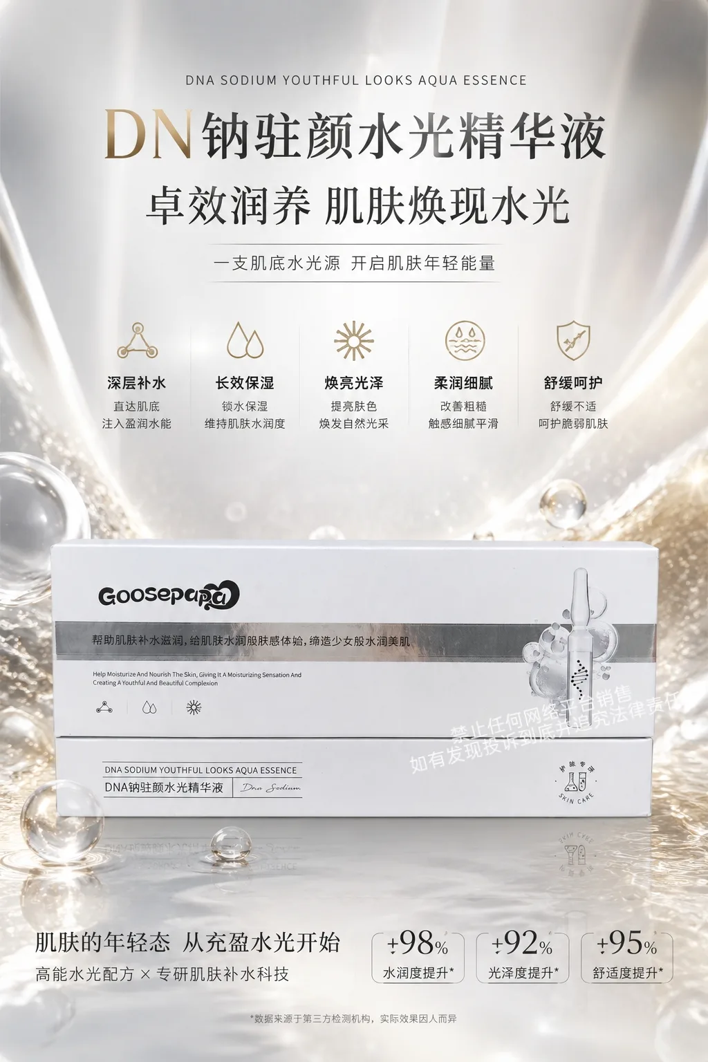GoosepapaDNA钠驻颜水光精华液 图片 1