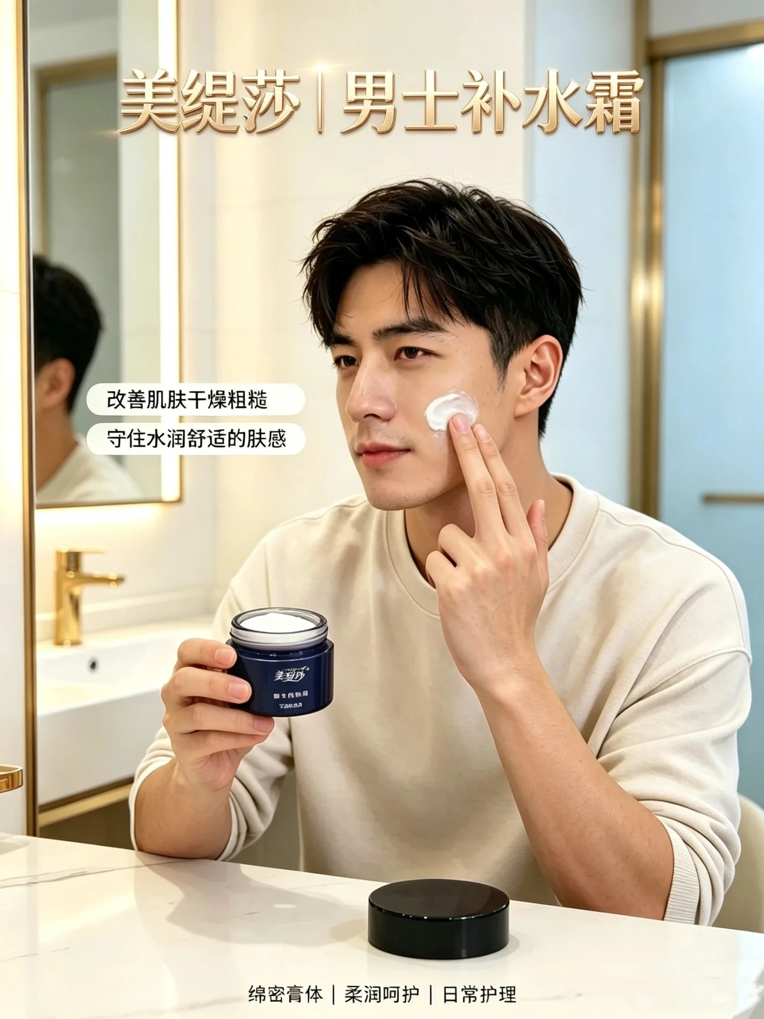 美缇莎男士补水霜 图片 7