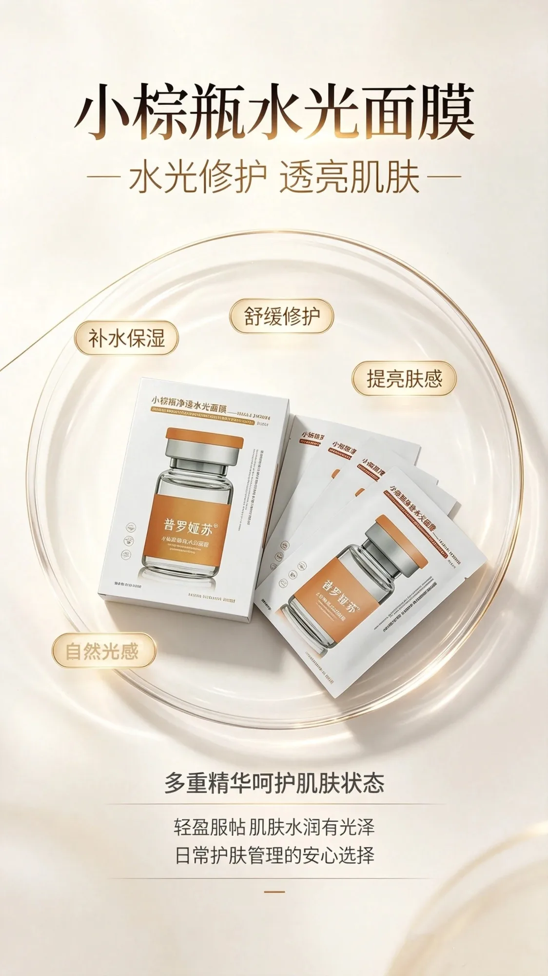普罗娅苏小棕瓶水光面膜 图片 4