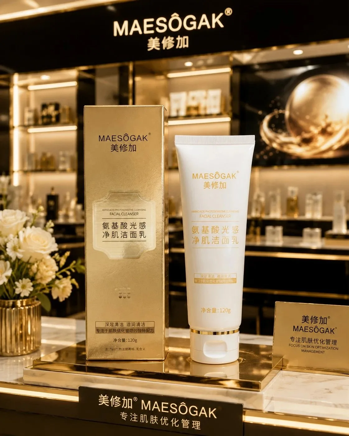 美修加氨基酸光感净肌洁面乳，洁面啫喱 图片 6