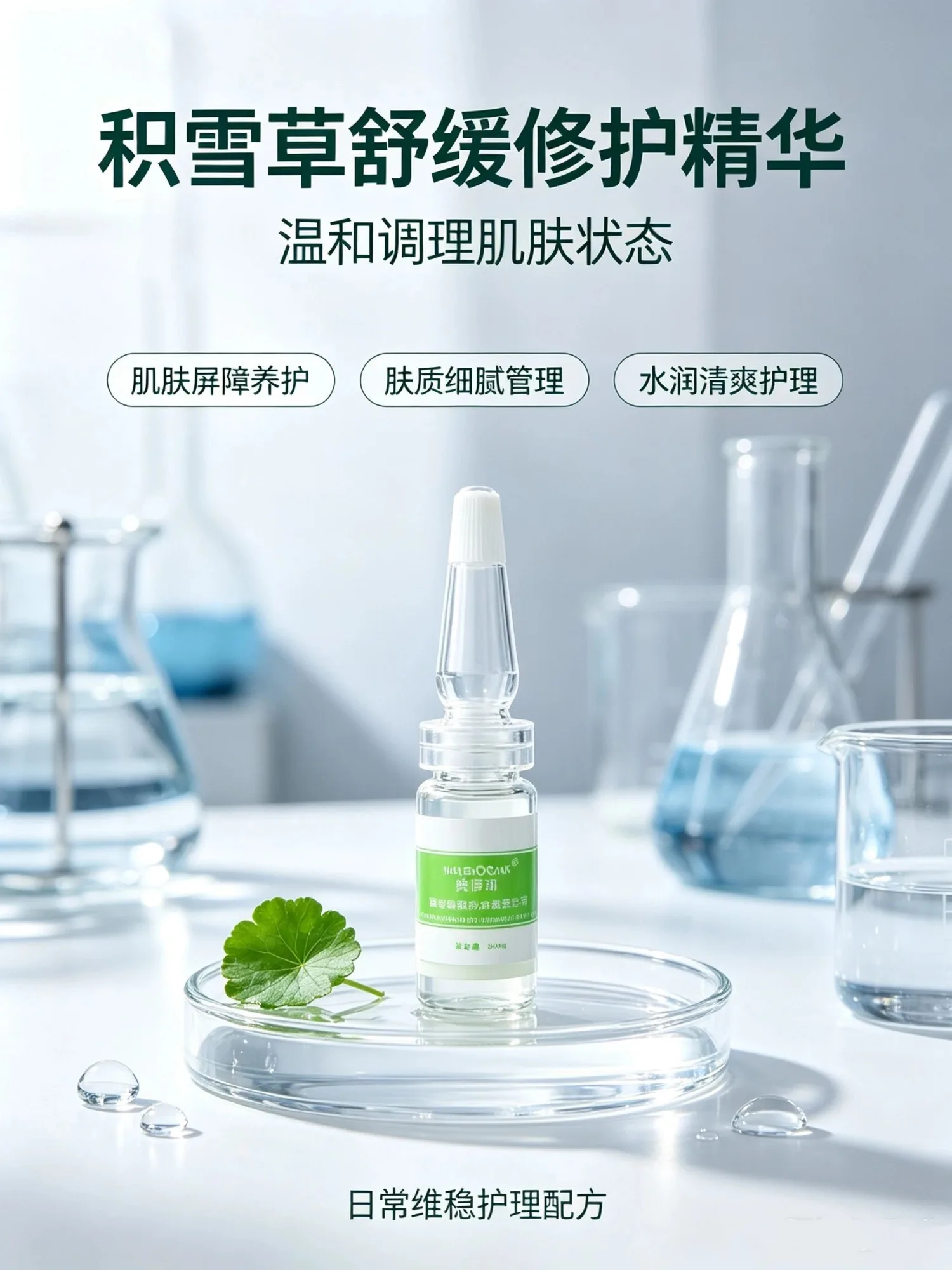 美修加积雪草靓肤水嫩冻干粉 图片 5